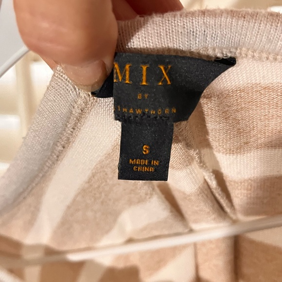 Ladies striped sweater by MIX - Picture 2 of 7